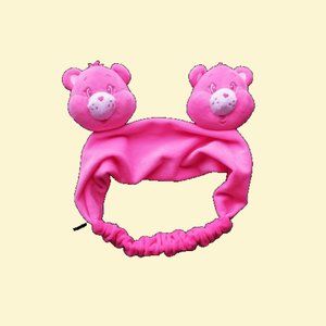 SHEIN care bears plushie headband